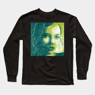 Aqua Long Sleeve T-Shirt